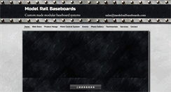 Desktop Screenshot of modelrailbaseboards.com